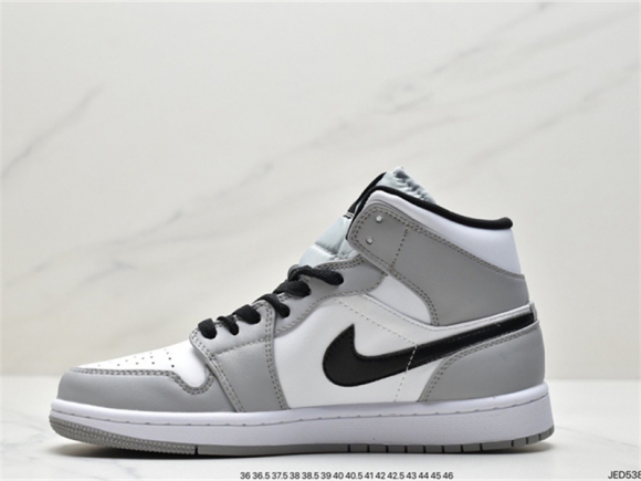 Jordan 1 Mid Light Smoke Grey 554724-092
