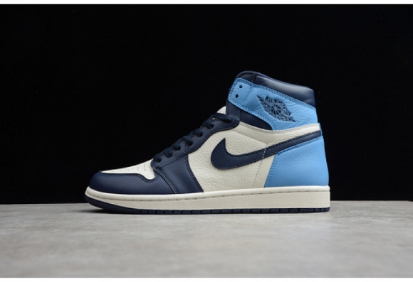 Air Jordan 1 Obsidian University Blue 555088-140