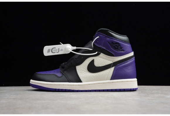  Air Jordan 1 Court Purple 555088-501
