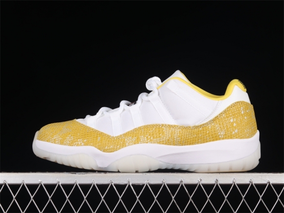Air Jordan AJ11 Low SE "Yellow Snakeskin" AH7860-107
