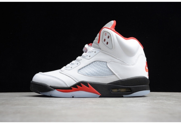 Air Jordan 5 Fire Red 2020 Silver Tongue DA1911-102 Air Jordan 5 Fire Red 2020 Silver Tongue DA1911-102