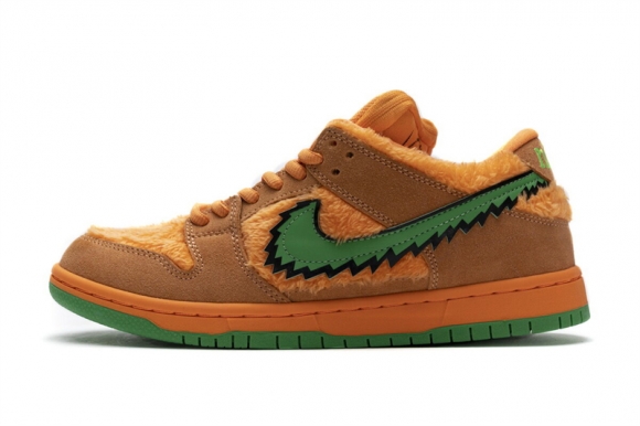 Nike Dunk SB Low Pro QS Orange Bear Grateful Dead x CJ5378-800