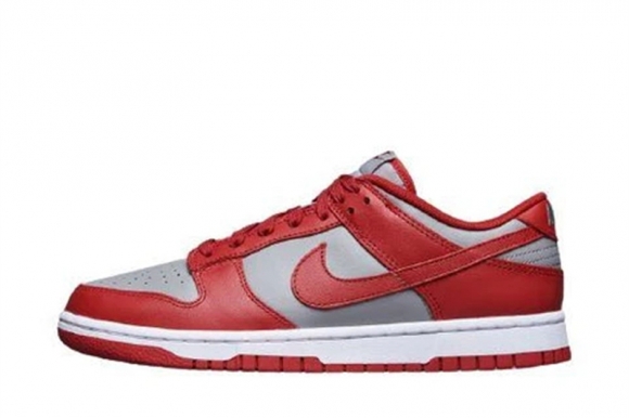 Nike Dunk Low Retro Medium Grey Varsity Red UNLV (GS) (2021) CW1590-002 Nike Dunk Low Retro Medium Grey Varsity Red UNLV (GS) (2021) CW1590-002