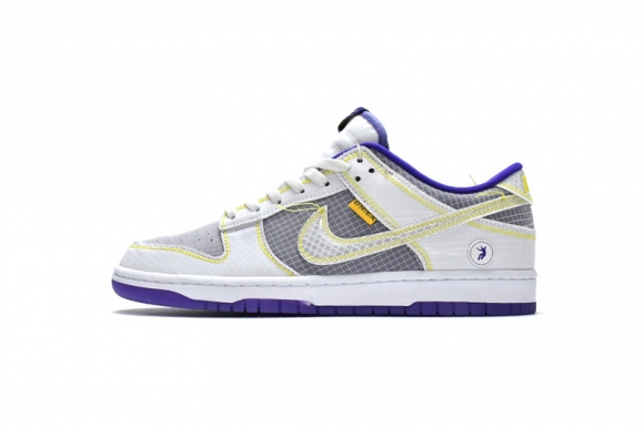 Union x Nike Dunk Low Purple Gold DJ9649-500