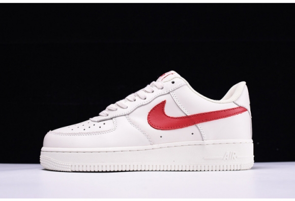 Nike Air Force 1 07 White Sport Red New Shoes 315122-126 Nike Air Force 1 07 White Sport Red New Shoes 315122-126
