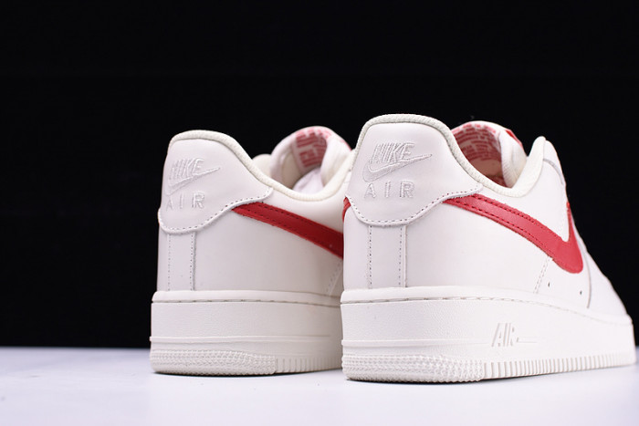 Nike Air Force 1 07 White Sport Red New Shoes 315122-126