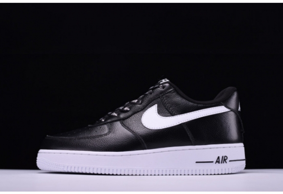 Nike Air Force 1 07 LV8 823511-007 NBA Pack Black/White Shoes 823511-007