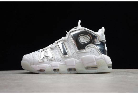 Nike Air More Uptempo White Chrome Blue Tint 917593-100