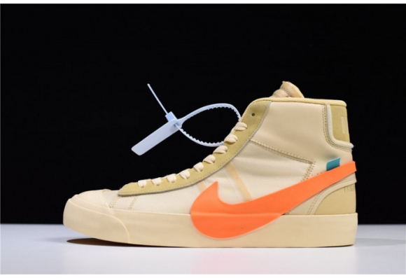 Off-White Nike Blazer Studio Mid Pale Vanilla AA3832-700