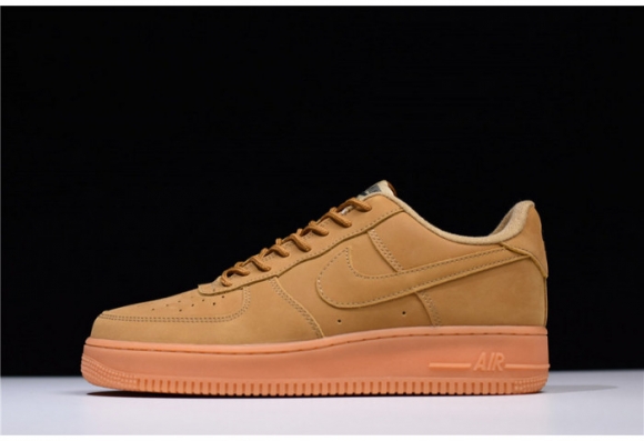 Nike Air Force 1 07 WB Flax/Flax-Gum Wheat Basketball Shoes AA4061-200 Nike Air Force 1 07 WB Flax/Flax-Gum Wheat Basketball Shoes AA4061-200