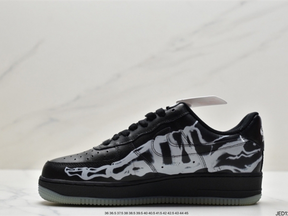 Nike Air Force 1 '07 QS Black Skeleton 2019 BQ7541-001 Nike Air Force 1 '07 QS Black Skeleton 2019 BQ7541-001