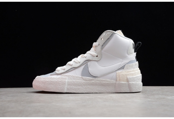 Sacai x Blazer Mid White Grey BV0072-100