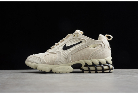 Stussy X Air Zoom Spiridon Caged Fossil CQ5486-200
