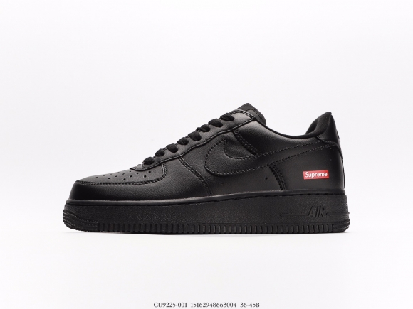 Nike Air Force 1 Low Supreme Black CU9225-001