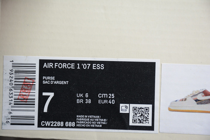 Nike Air Force 107 Low Purse CW2288-688