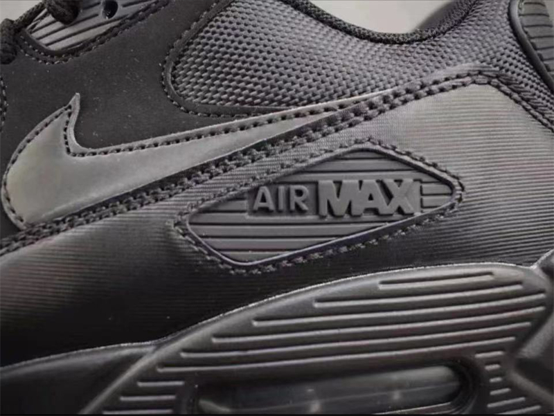 Nike Air Max 90 Leather Triple Black (2020) CZ5594-001