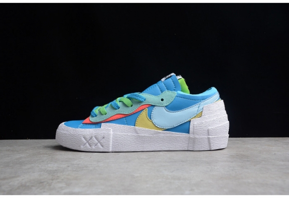 KAWS x sacai x Blazer Low Neptune Blue DM7901-400